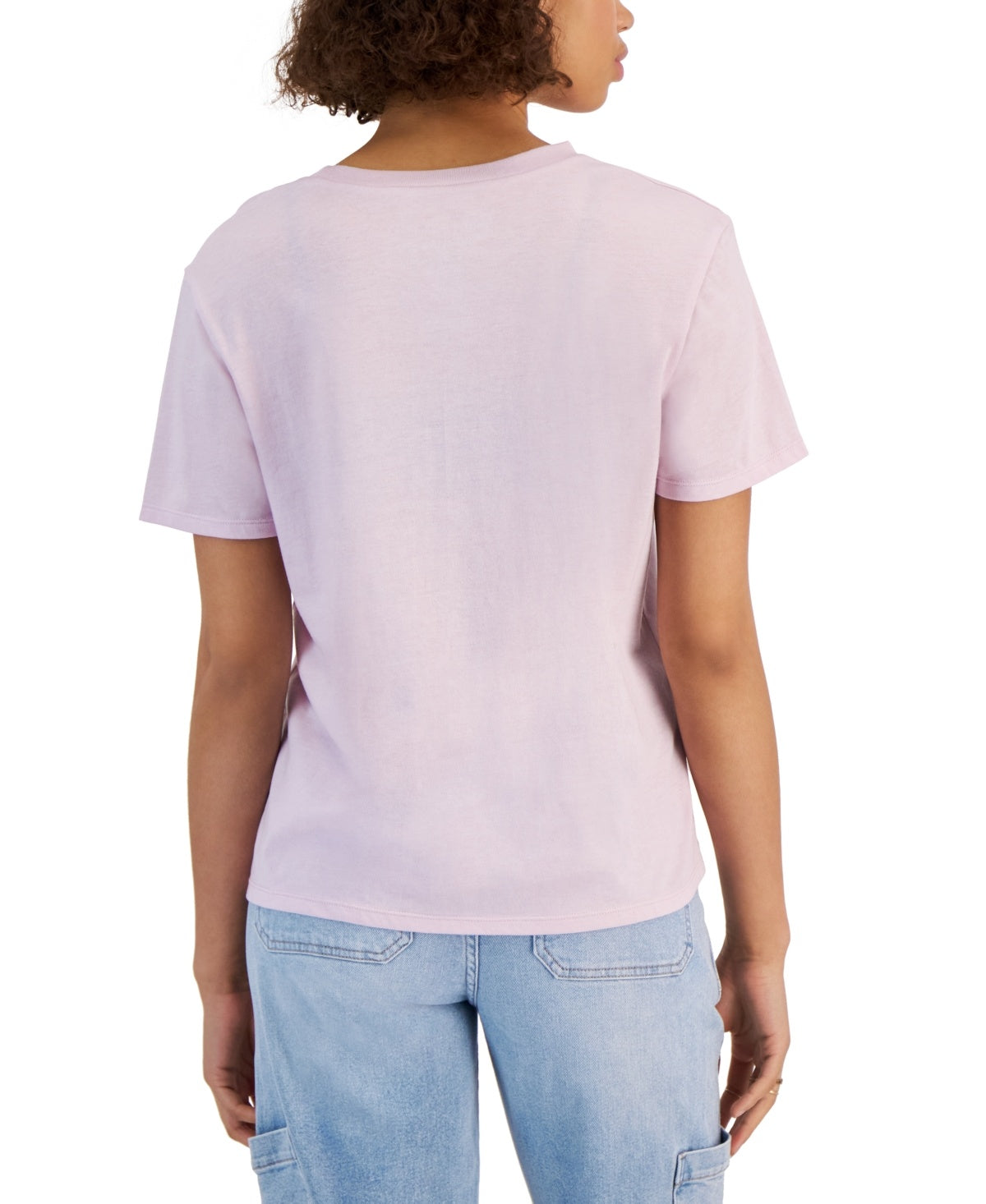 Love Tribe Juniors Lola Bunny Graphic-Print T-Shirt Lavender Large