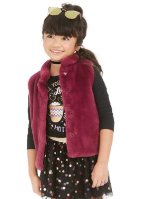 Epic Threads Toddler and Little Girls Faux-Fur Vest