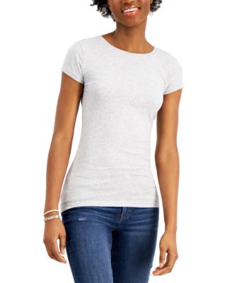 Aveto Juniors Cap-Sleeve T-Shirt Bright White S