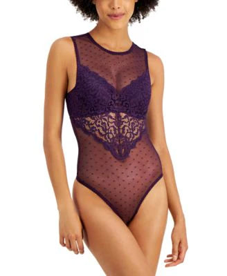 INC International Concepts Body à bonnets transparents Swiss Dot