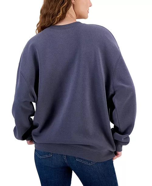 Grayson Threads, The Label Juniors Yin-Yang Crewneck Sweatshirt. Gray XL