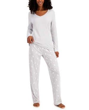 Ensemble de pyjama en coton Charter Club – Hibou d'hiver