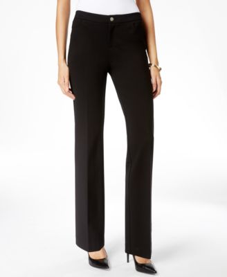 Pantalon coupe droite Anne Klein