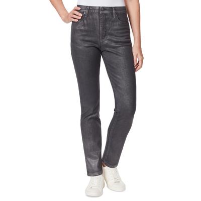 Gloria Vanderbilt Amanda Classic - Jean fuselé taille haute pour femme - Fumé scintillant