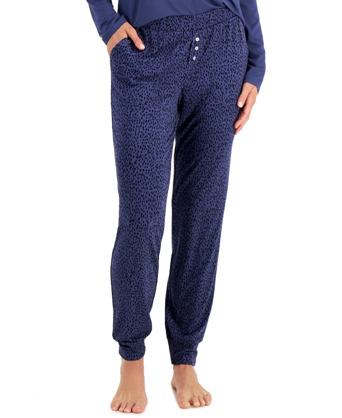 Pantalon de pyjama Alfani Essential Jogger – Animal Dot