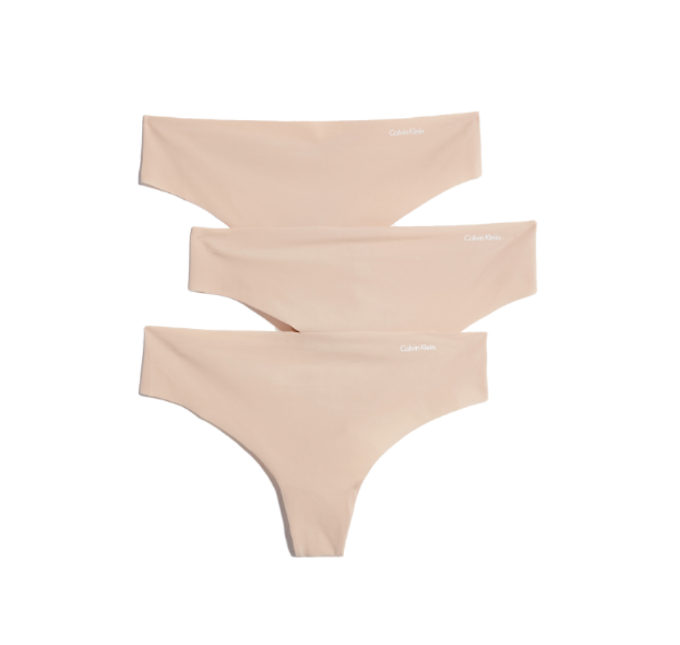 Calvin Klein 3pcs Thong set. Seamless. size Large