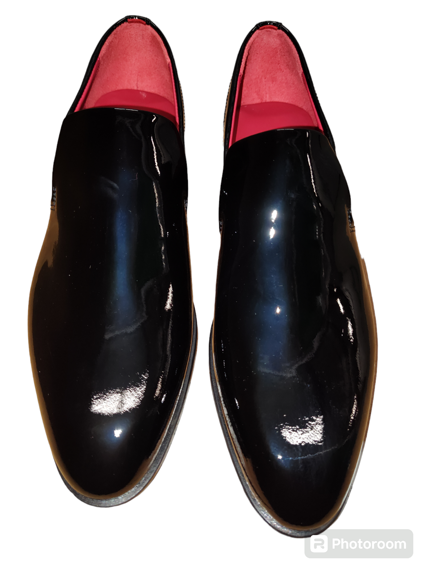 Mocassins à enfiler en cuir verni Appeal pour homme HUGO