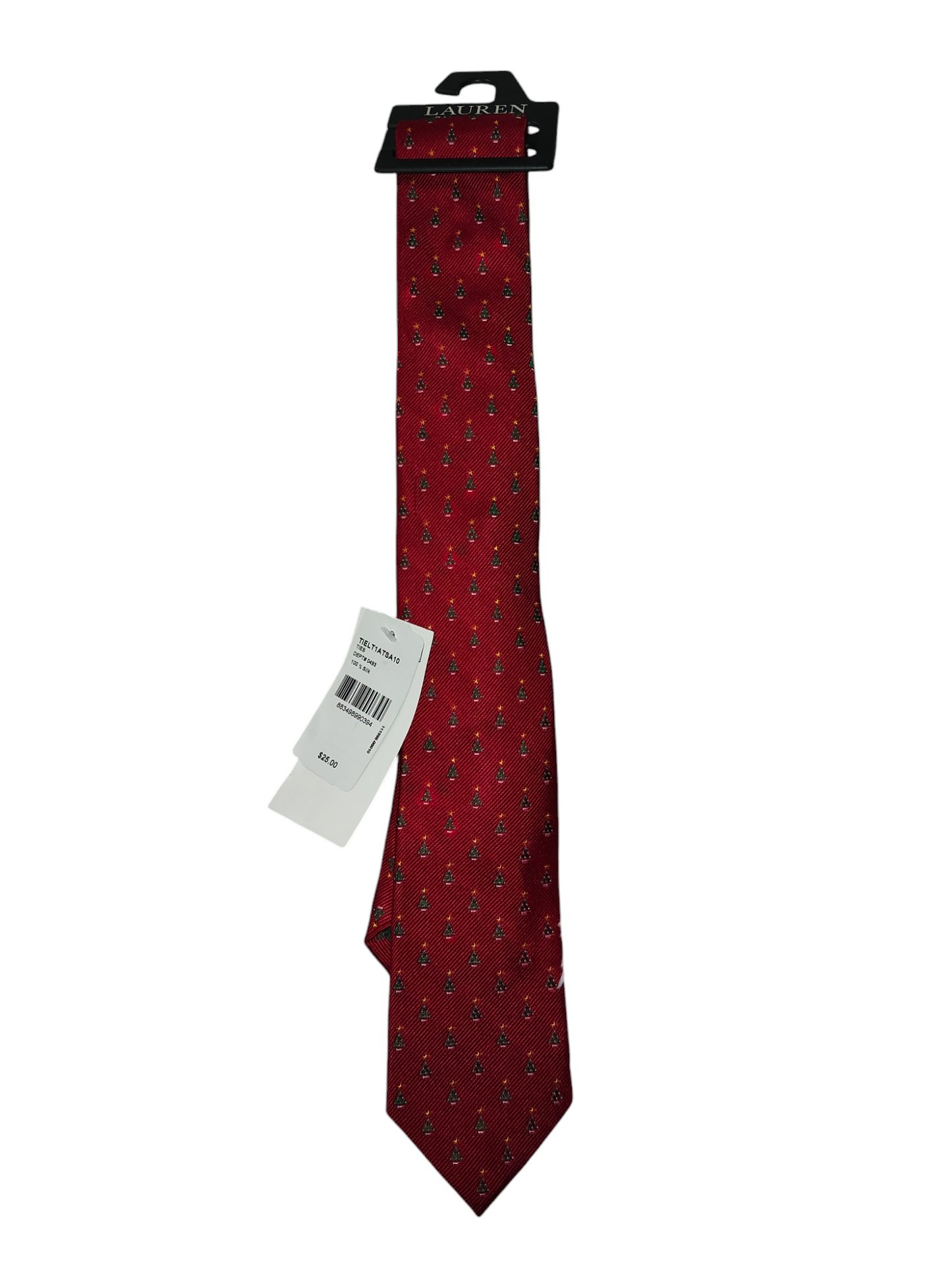 Ralph Lauren Christmas tree boys silk ties.