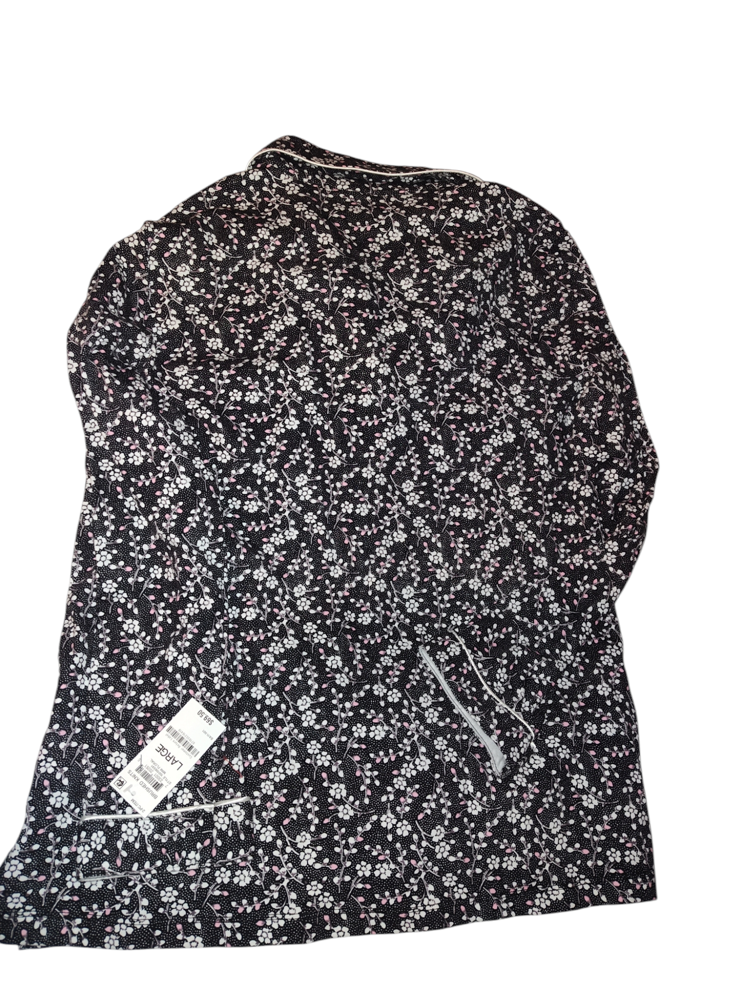 Haut boutonné en coton Charter Club à mini motif floral