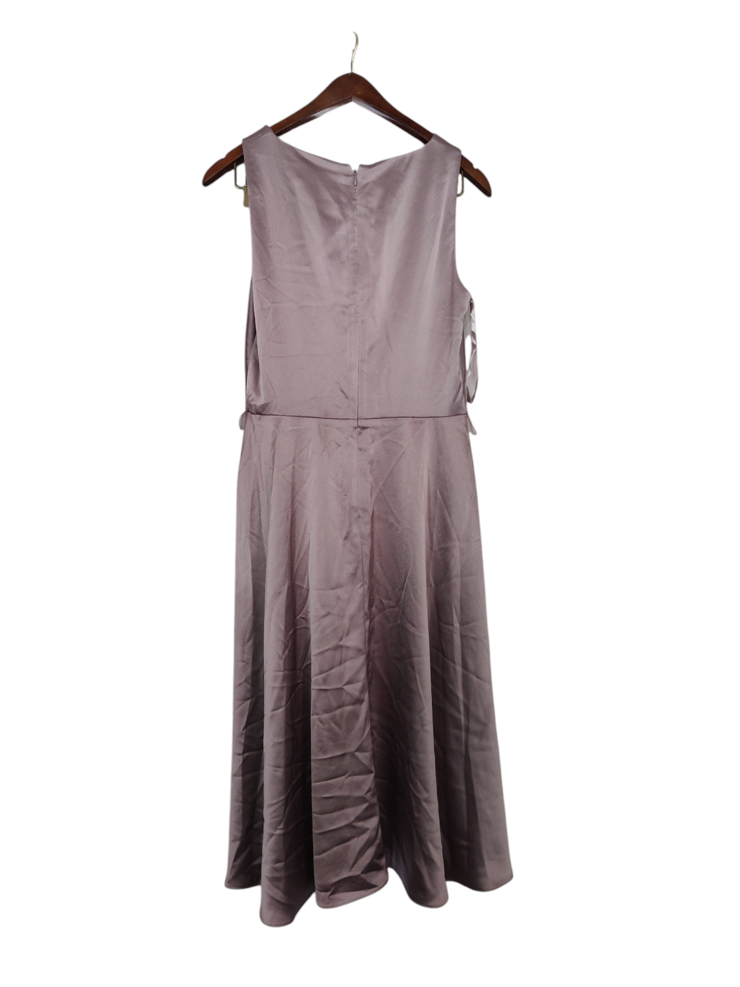 Robe de cocktail en charmeuse avec ceinture de Lauren Ralph Lauren