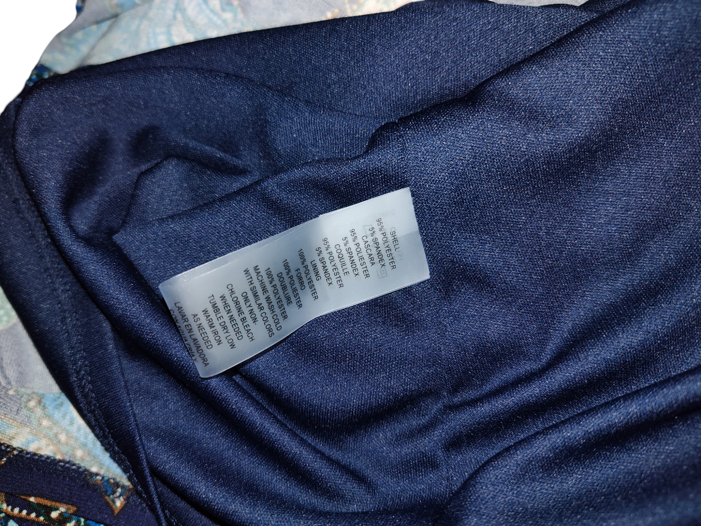 Robe froncée à col en V imprimée pour femme Vince Camuto