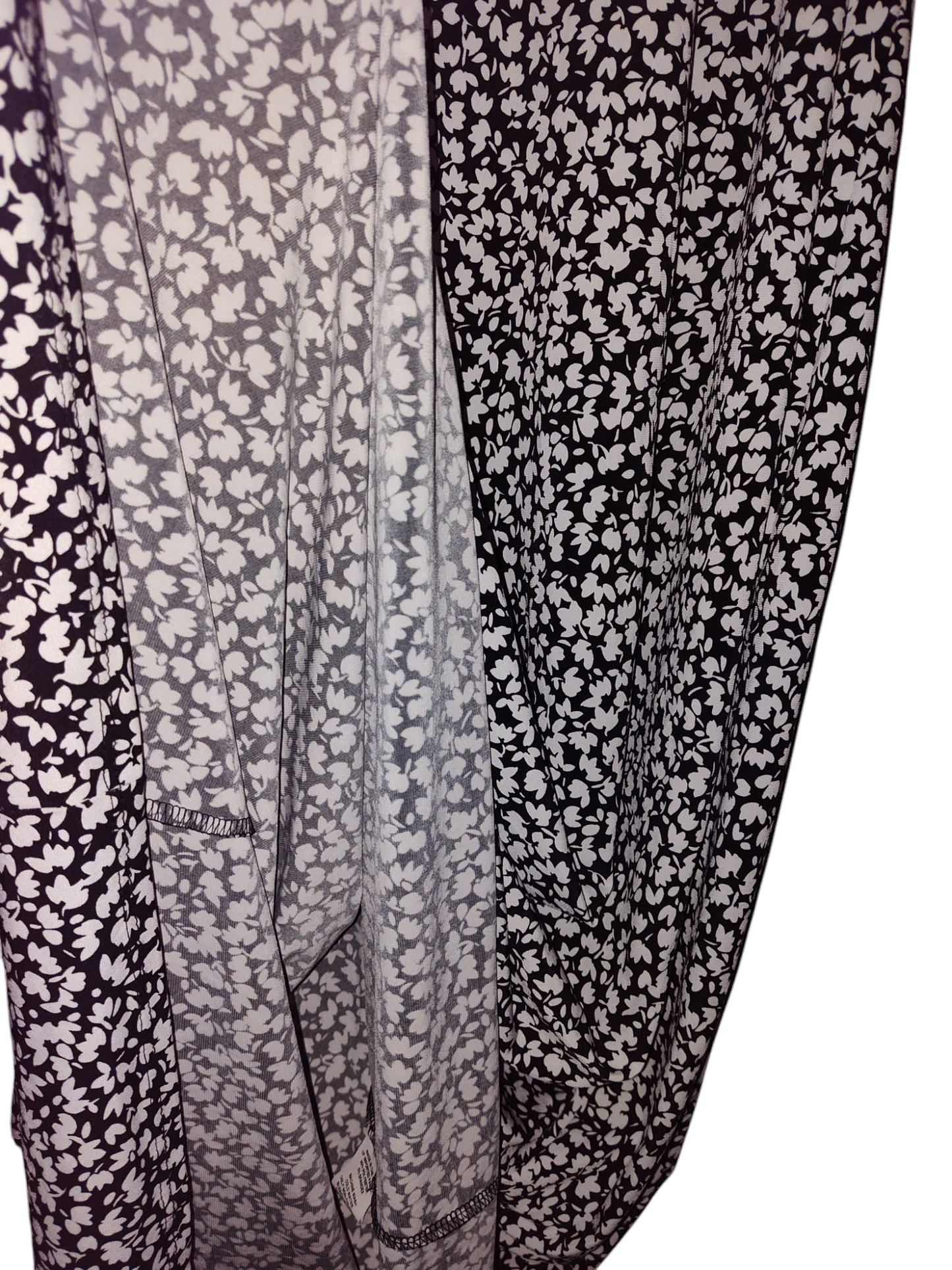 Robe longue imprimée sans manches grande taille Vince Camuto - Noir riche