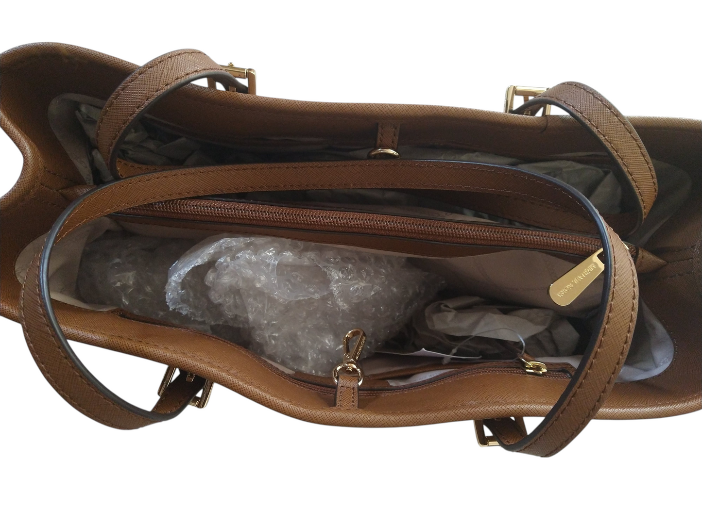 Michael Kors Jet Set XL East West Saffiano Leather Travel Tote Bag