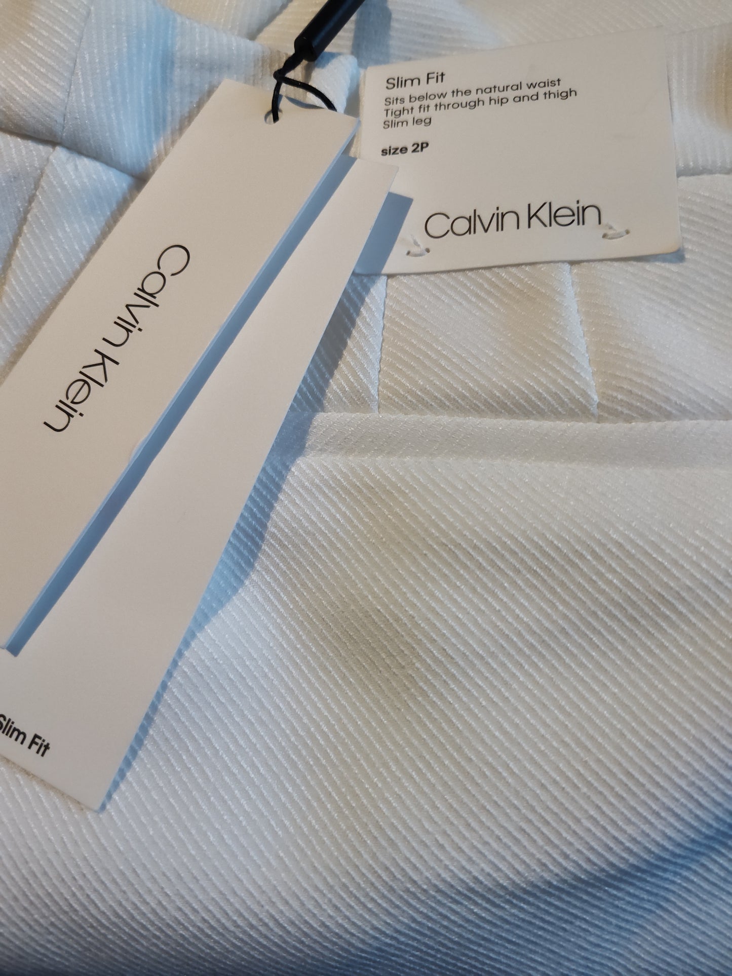 Pantalon taille mi-haute Calvin Klein Petite