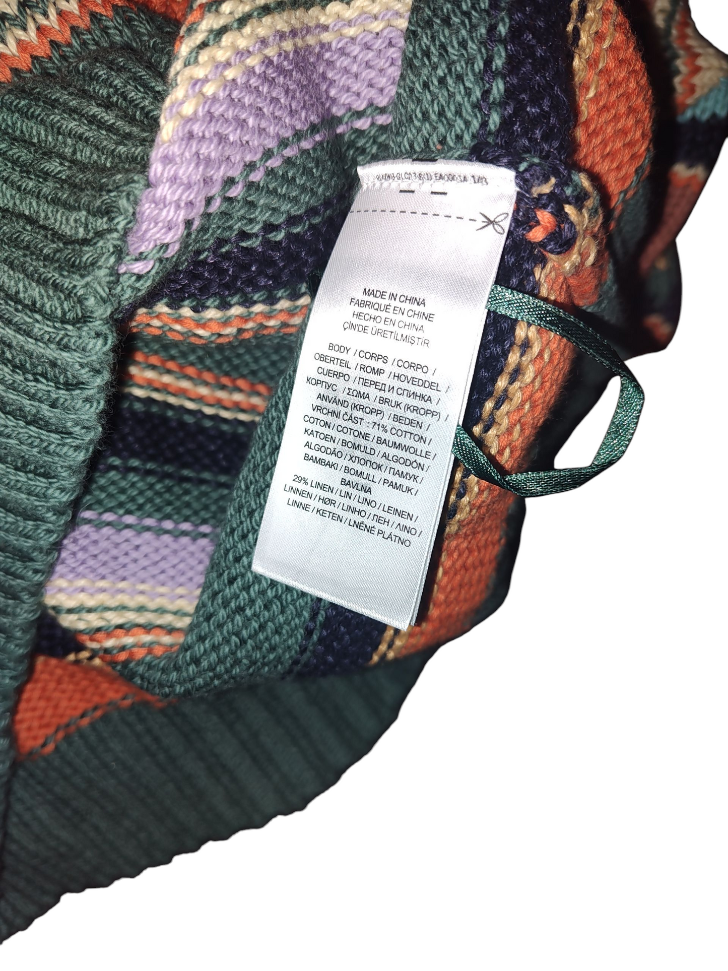 Pull à col bateau rayé en coton et lin pour femme de Lauren Ralph Lauren