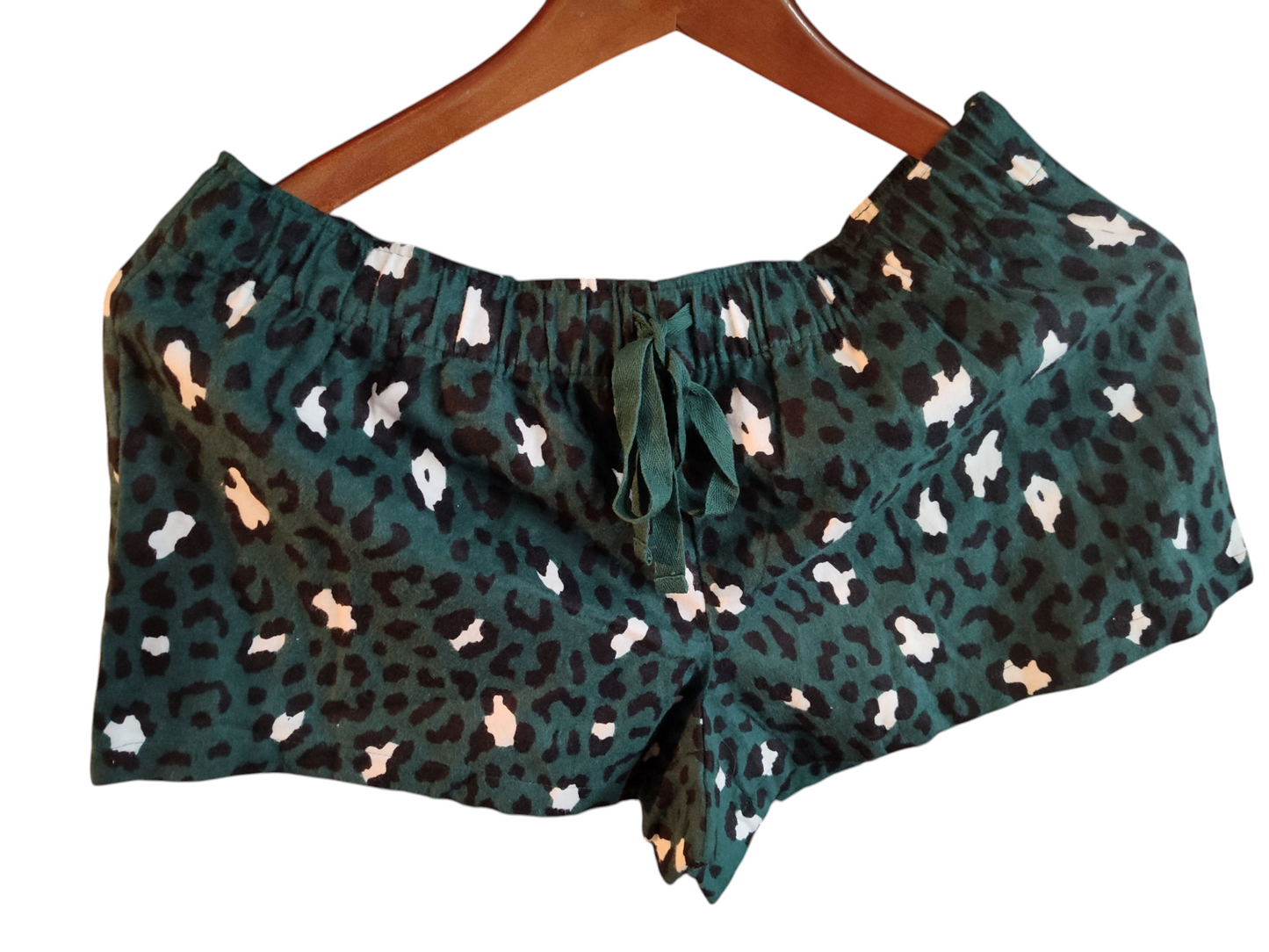 Short de pyjama en flanelle de coton Jenni. Funky Leo