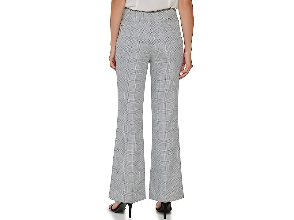 Pantalon large taille haute en cachemire pour femme DKNY