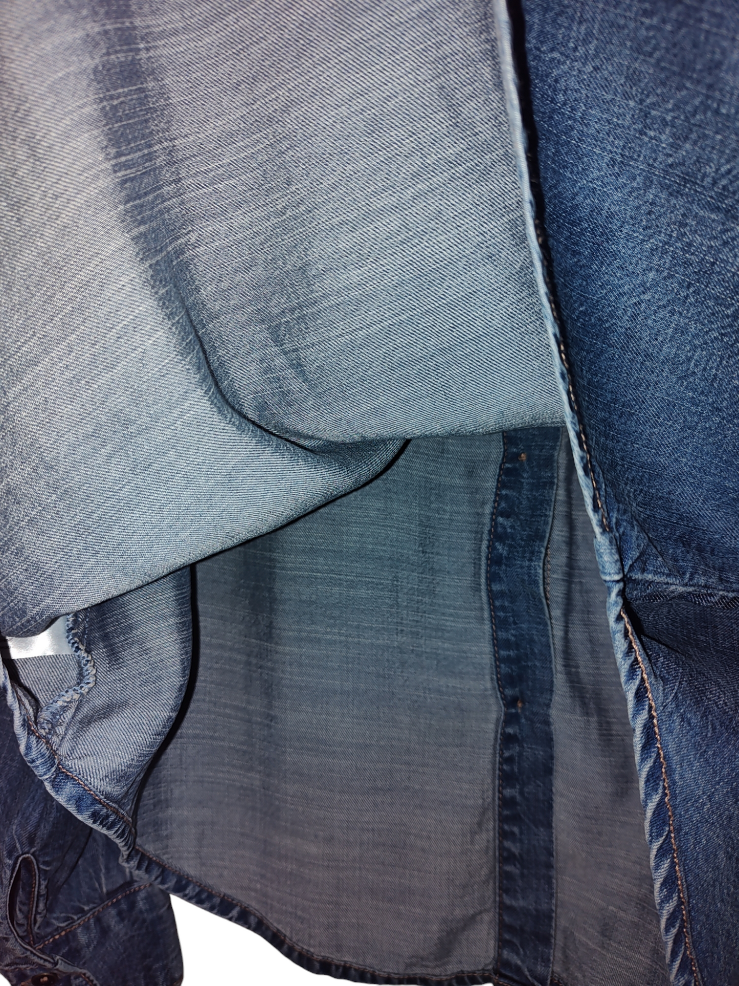 Jean à plis Billie pour femme d'Anne Klein Jeans Moineaux