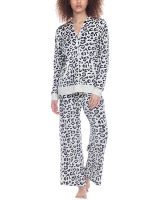 Ensemble de détente à capuche en polaire pour bébé Honeydew bleu