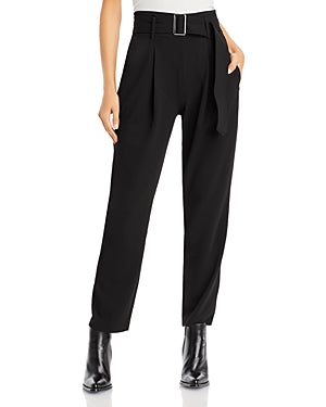 Pantalon à enfiler avec ceinture pour femme T Tahari