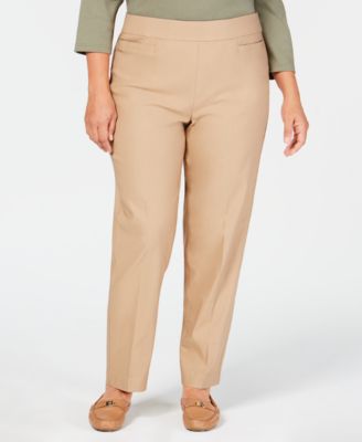 Alfred Dunner Plus Size Pull-On Pants