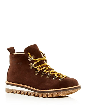 Brown Suede Ripple Hiker