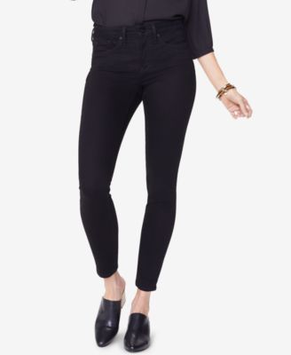 Ami Tummy-Control Skinny Jeans Black