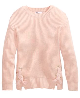 Epic Threads Girls Metallic Knit Sweater
