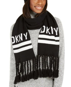 Écharpe DKNY Stadium avec pompons