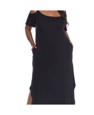 Mark White Mark Plus Size Lexi Maxi