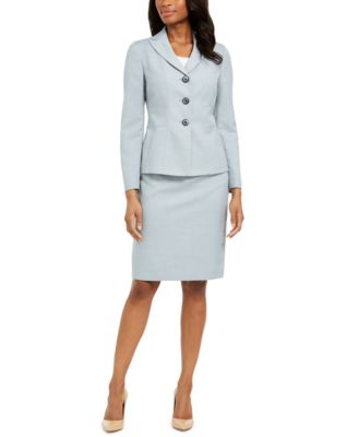 Tailleur jupe Le Suit Melange pour femme | Tenue professionnelle élégante et stylée