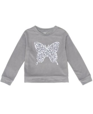 Epic Threads Girls Reversible Butterfly Sequin Top