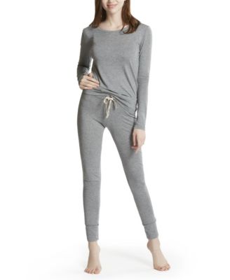 Ink+Ivy Womens Top with Legging Loungewear Set