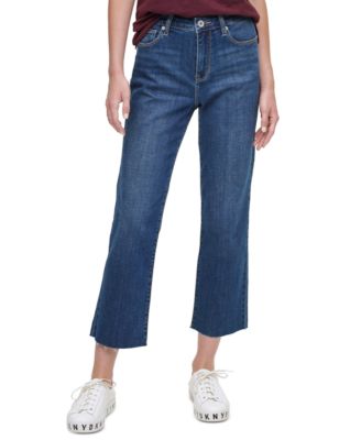 DKNY Jeans DKNY Jeans Cropped Straight-Le Faded