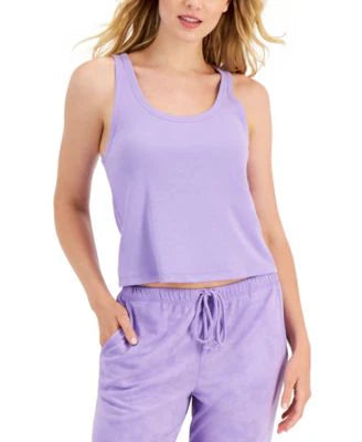 Débardeur de nuit côtelé Jenni Céleste