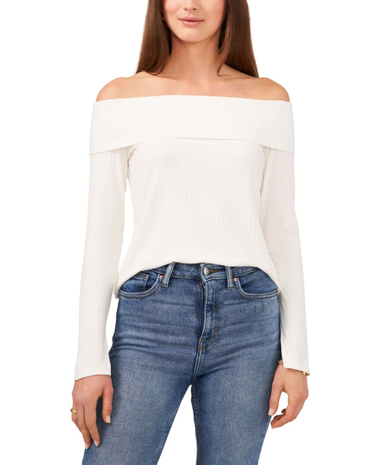 Women's Long Sleeve Off shoulder top