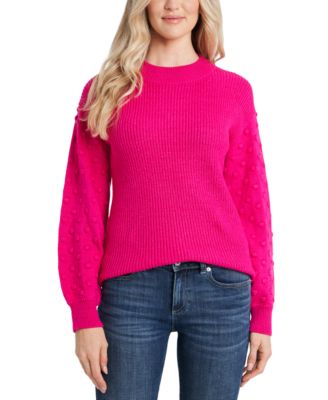 CeCe 3D Polka Dot Sweater