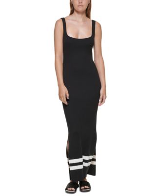 DKNY Jeans Ribbed Tank Sweater Dress