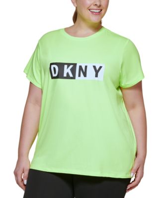 DKNY Grande Taille Bicolore Logo-Graphi Zest