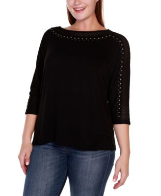 Belldini Belldini Plus Size Embellished