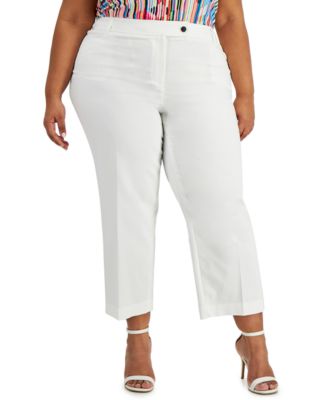 Anne Klein Plus Size Beacon Hill Cropped Bright