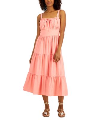 INC International Concepts Haut mi-long en jersey à plusieurs niveaux pour femme