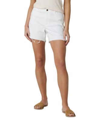 Wrangler Womens Ripped Denim Shorts