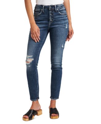 Silver Jeans Co. Womens Avery Skinny Jeans