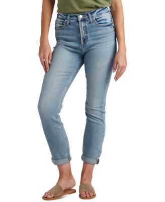 Silver Jeans Co. 90s Boyfriend High-Rise Slim Indigo