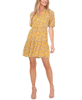 Womens Babydoll Dress Saffron