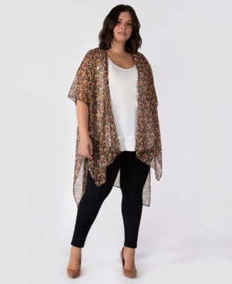 Tape Trendy Plus Size Printed Duste Bollywood