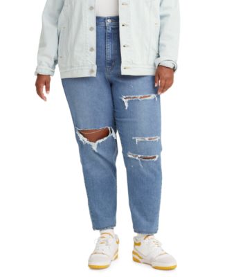 Levis Trendy Plus Size Womens High- Summer Games