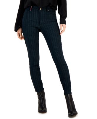 Pantalon skinny à carreaux Tribeca pour femme Tommy Hilfiger