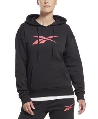 Reebok Womens Vector Logo Long-Sleev Black